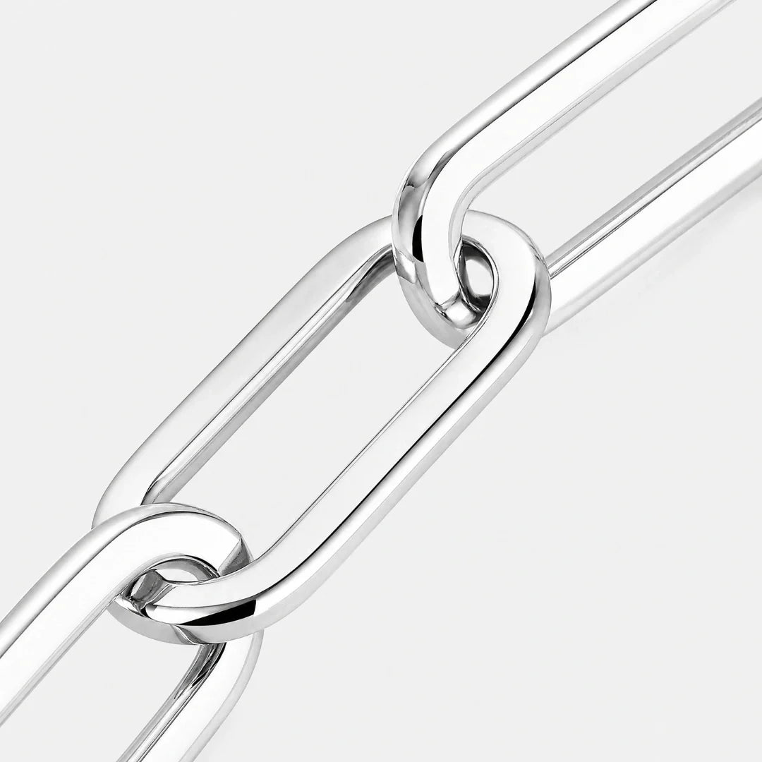 Paperclip Chain (Silver) - 6mm