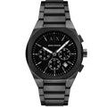 Armani Exchange Men's Rafael Black Dial Watch