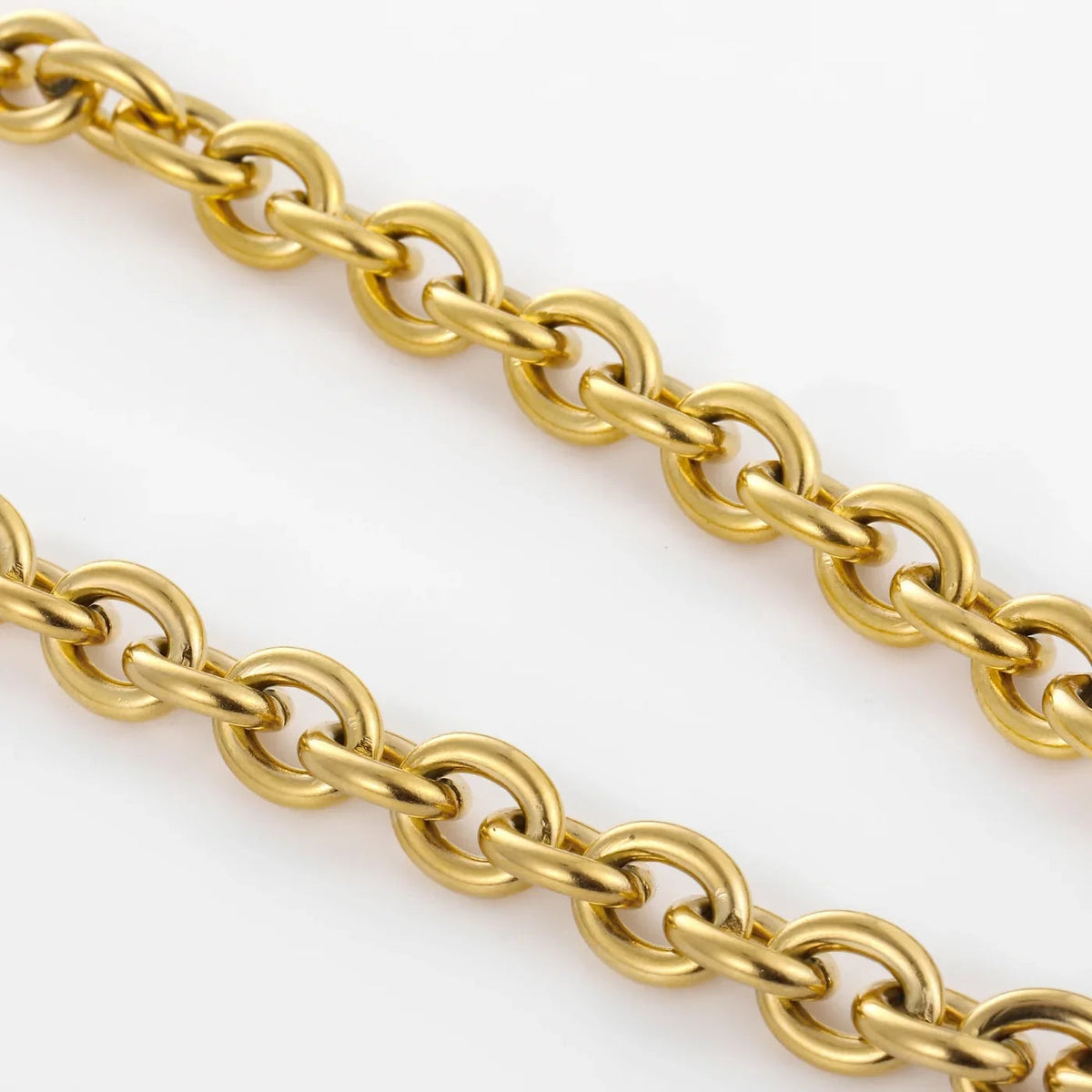 Chunky Rolo Chain Necklace