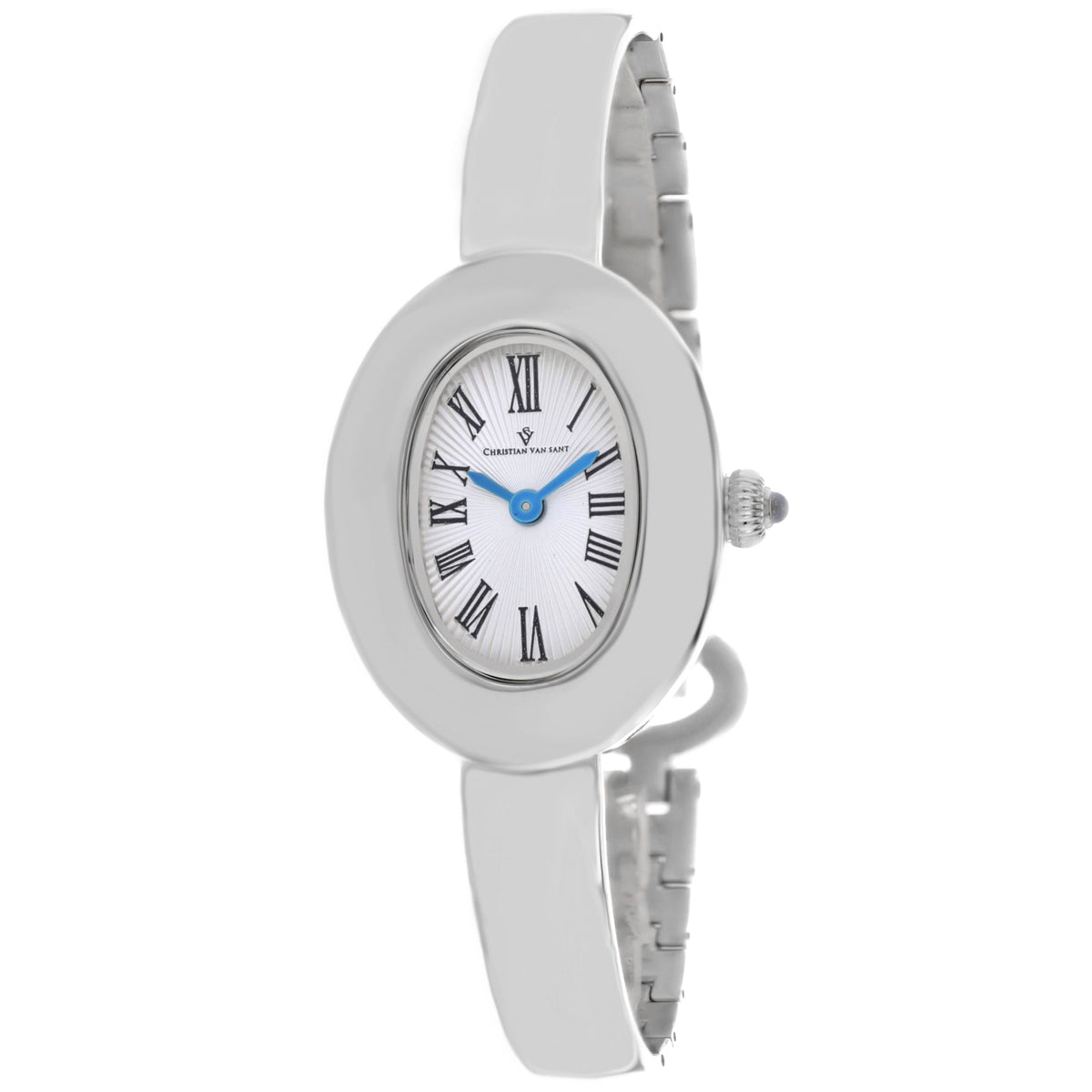 Christian Van Sant Women's Anora Silver Dial Watch