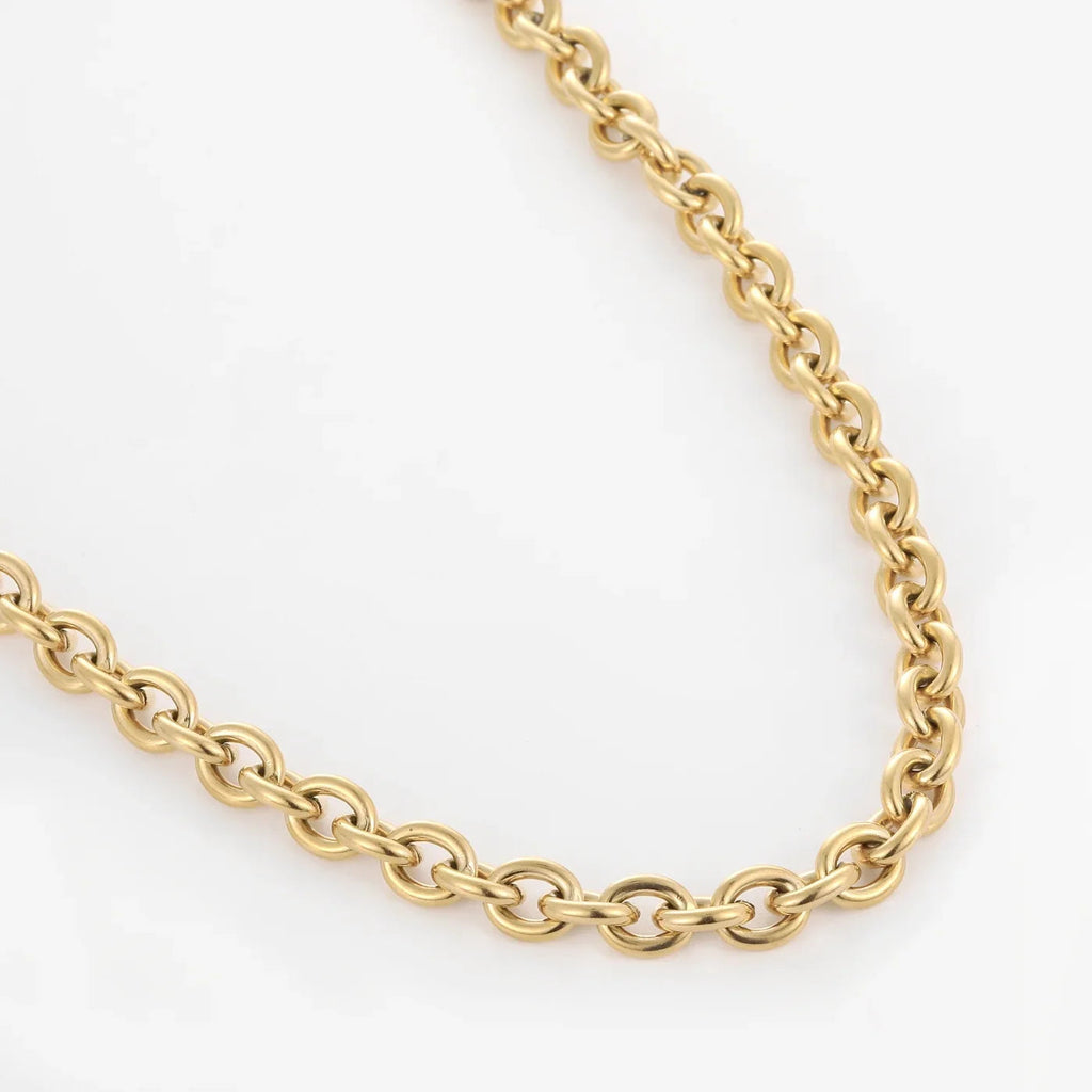 Chunky Rolo Chain Necklace
