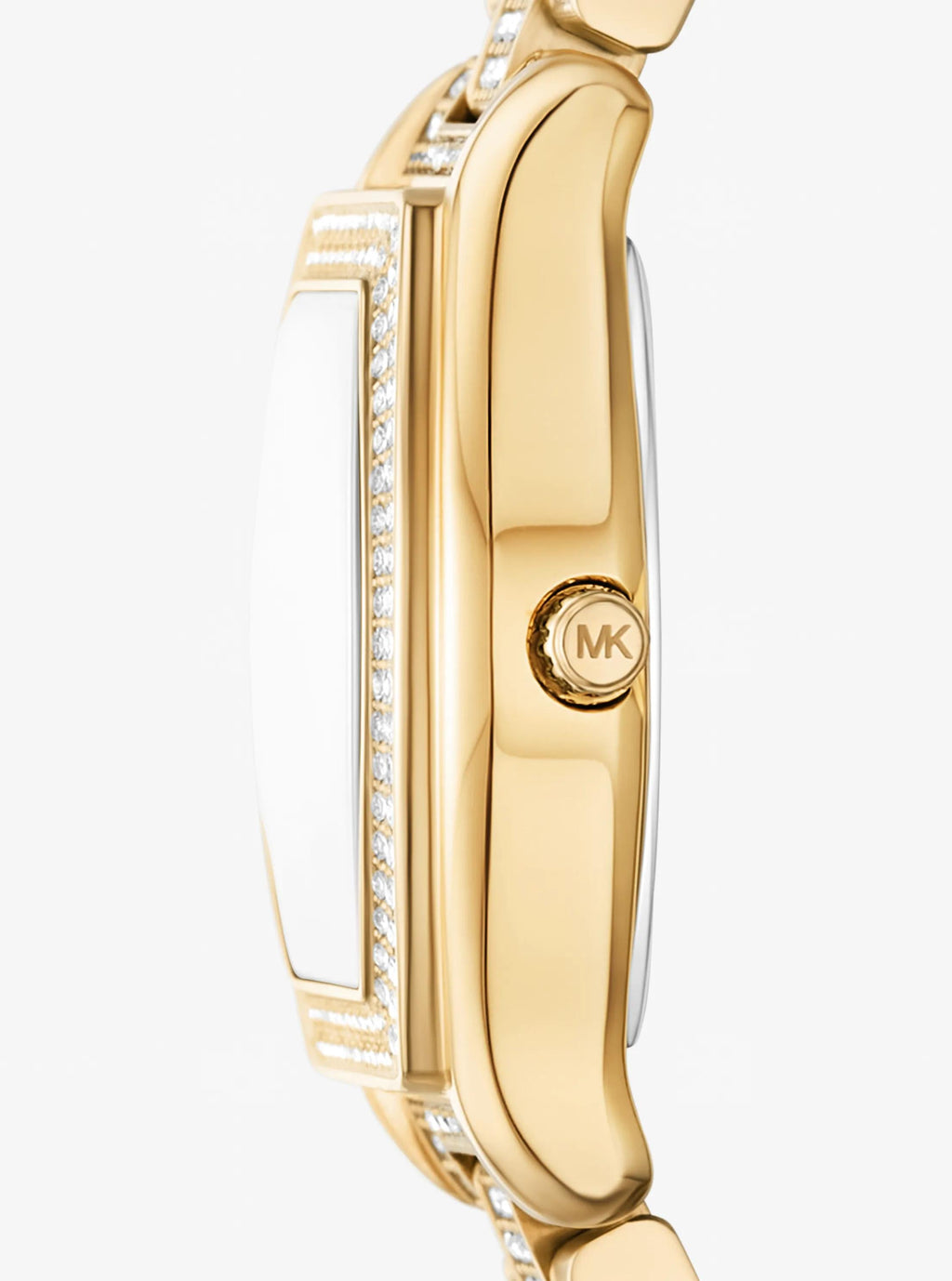 Petite Chelsea Pavé Gold-Tone Watch