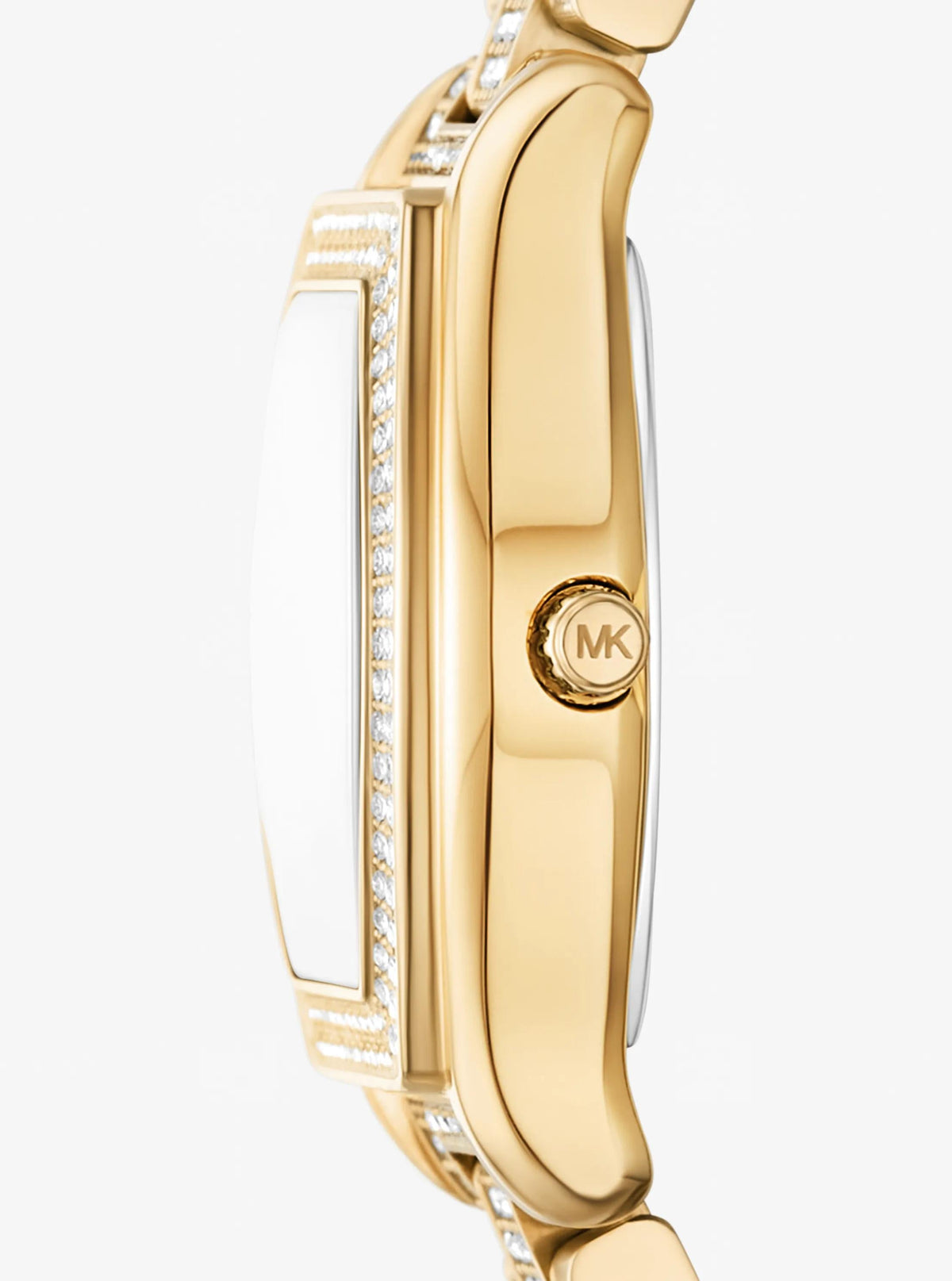 Petite Chelsea Pavé Gold-Tone Watch