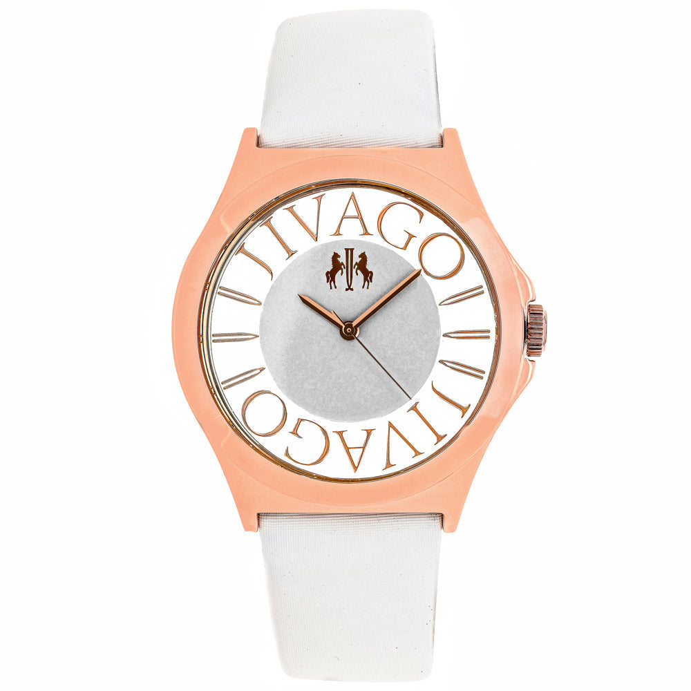Jivago Women's White dial Watch