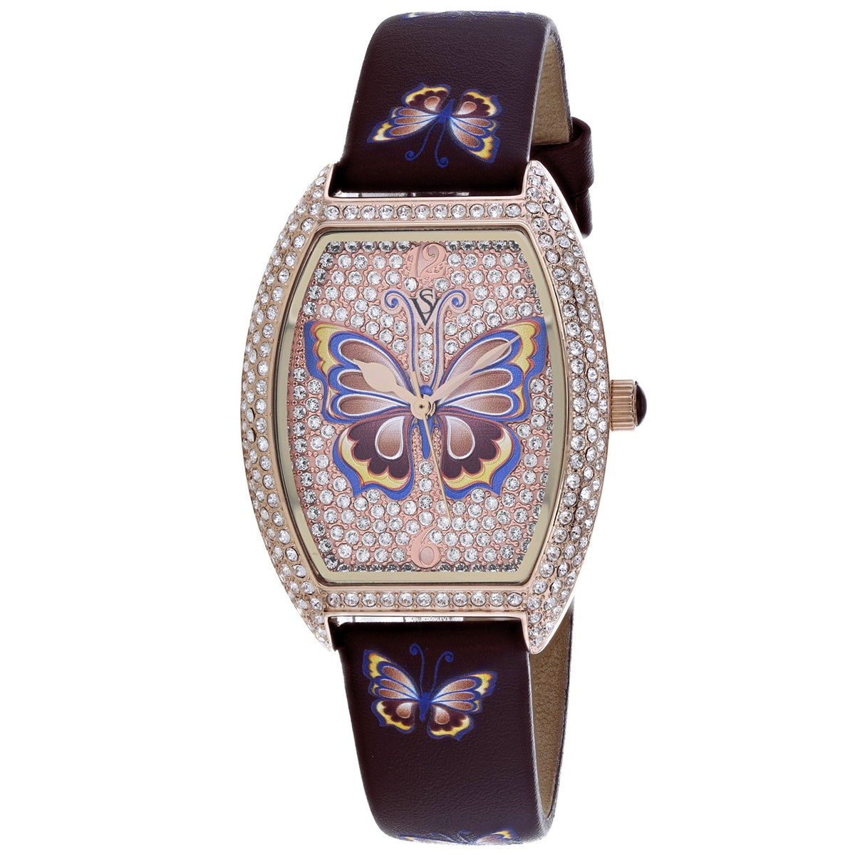 Christian Van Sant Women's Papillon Gold Tonneau 36mm