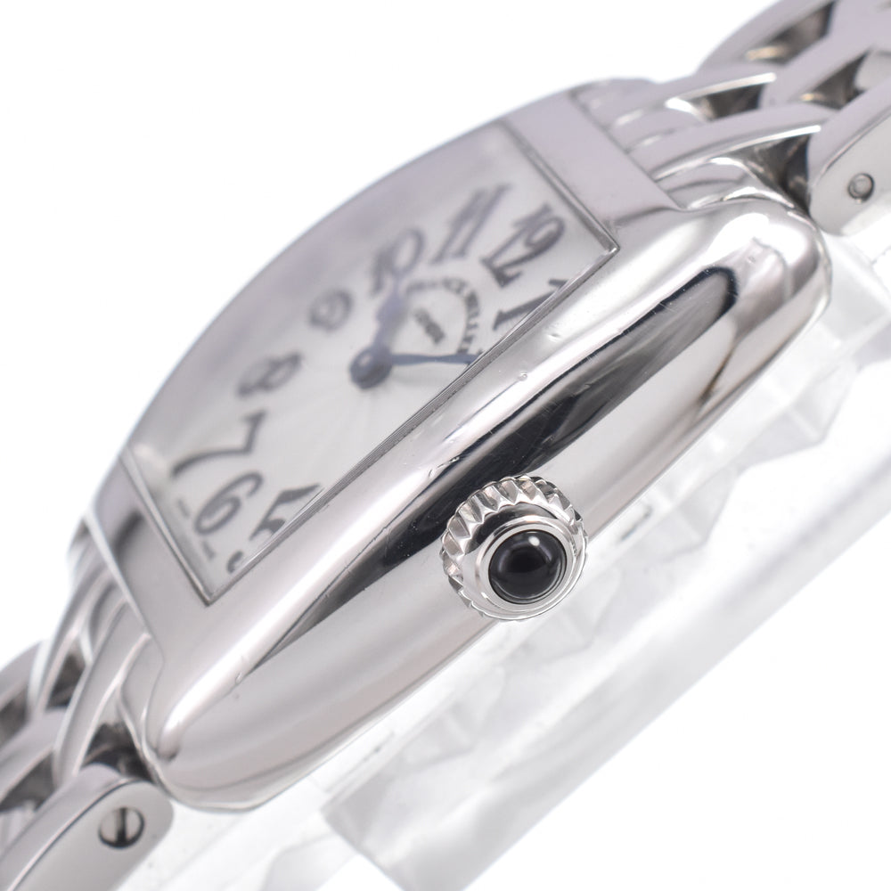 Franck Muller Cintree Curvex Quartz Stainless Steel Watch (Pre-Owned)