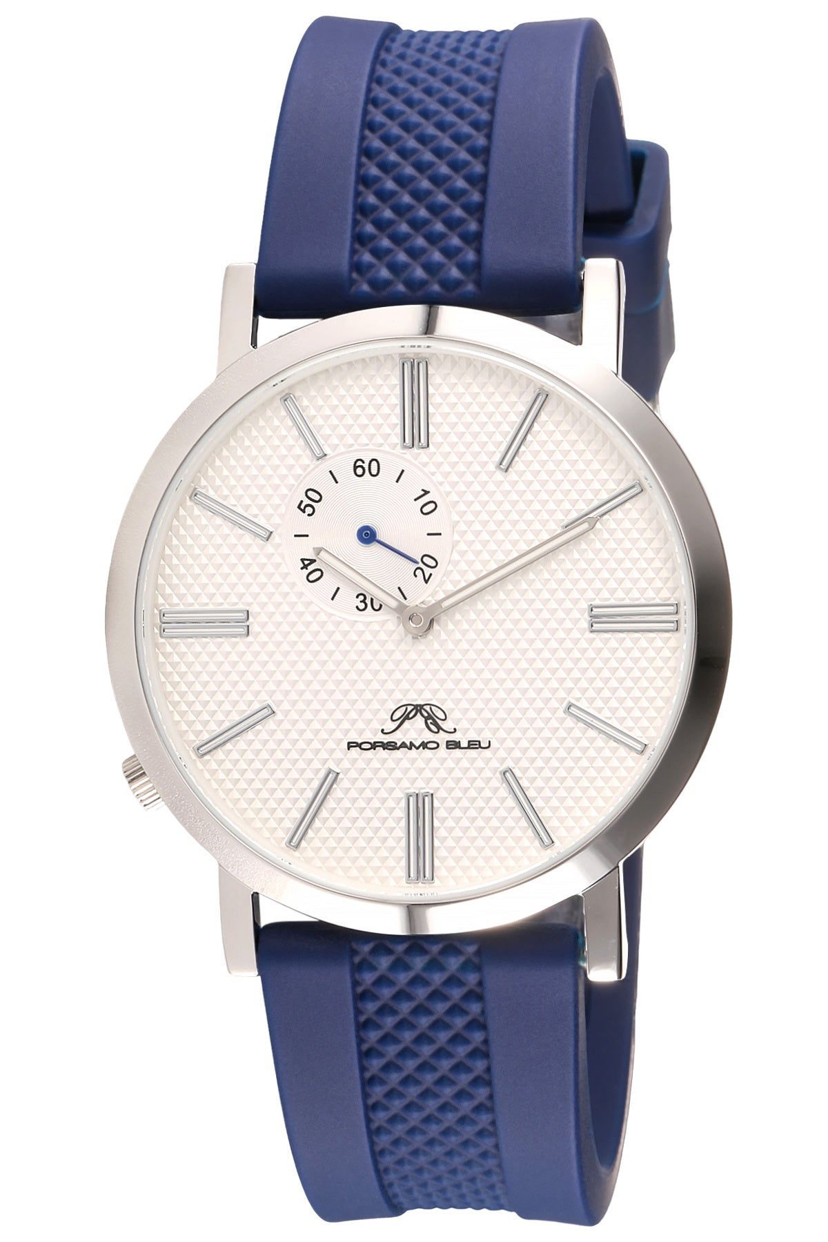 Porsamo Bleu Men's Bennett Silicone Band Watch 1461DBER