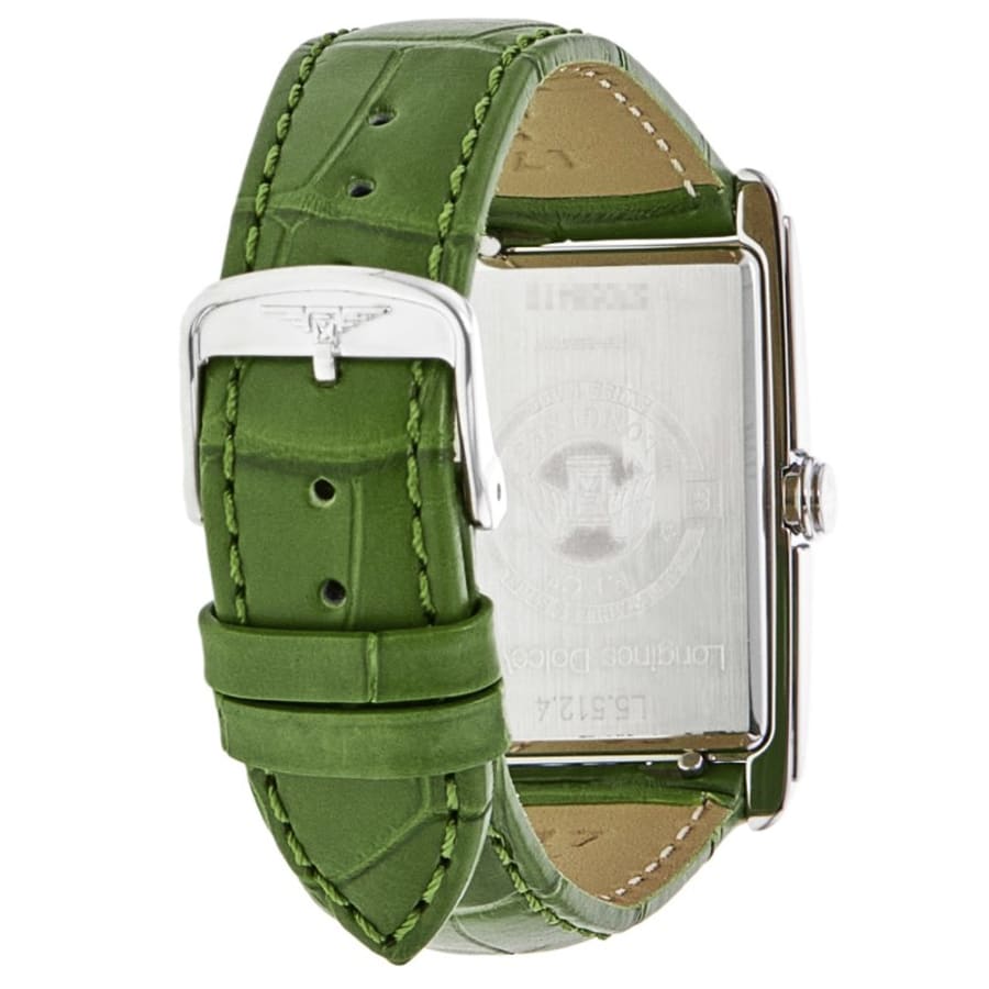 Longines DolceVita Quartz Green Dial Leather Strap Women's Watch L5.512.4.60.2