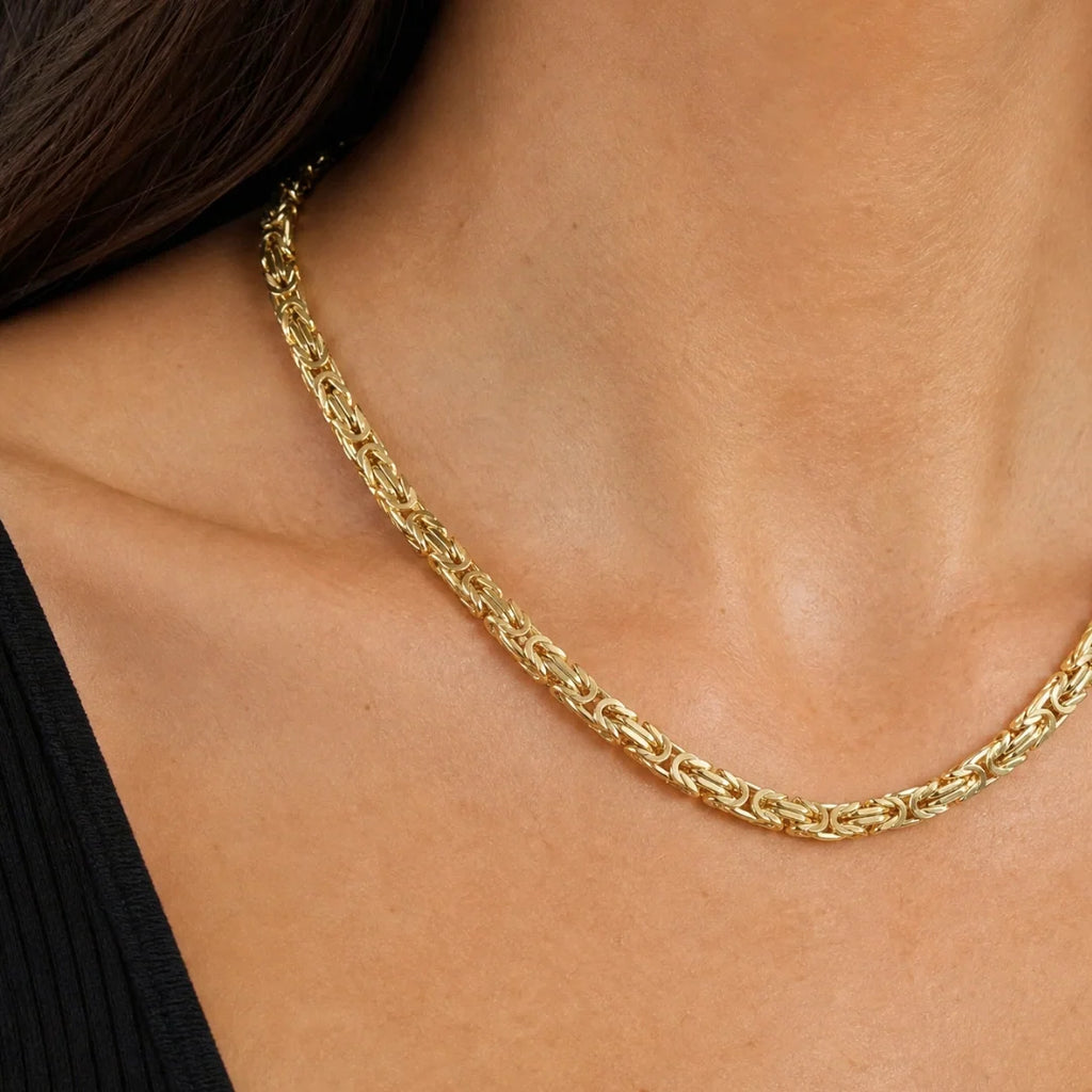 Women's Byzantine Chain (Gold) - 6mm
