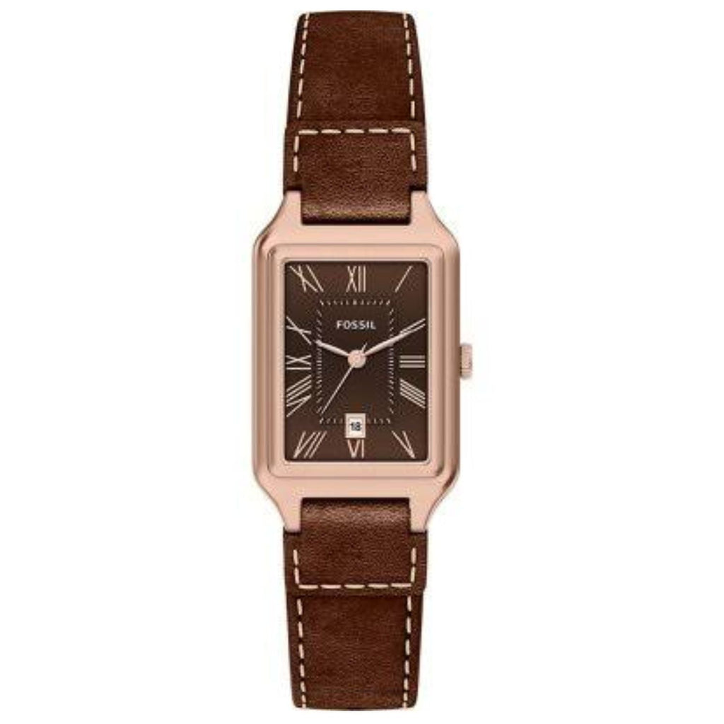 Fossil Women's Raquel Brown Dial Watch