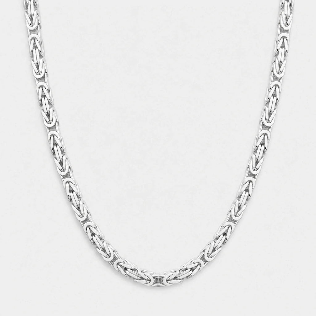 Byzantine Chain (Silver) - 6mm