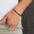 Miami Cuban Chain Bracelet in Black - 5mm