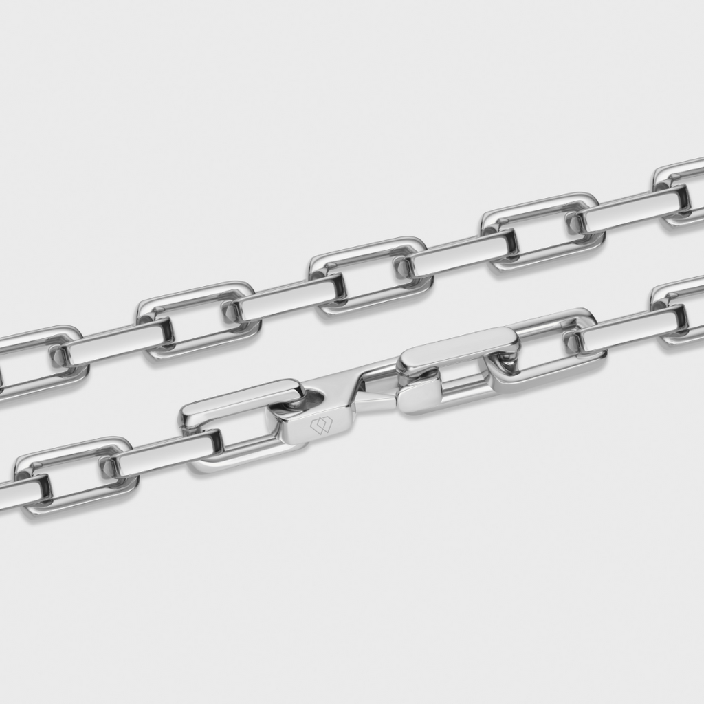 Boxed Anchor Chain (Silver) - 10mm