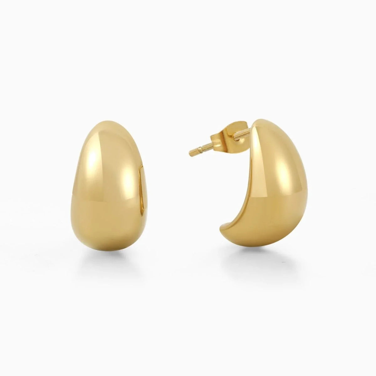 Dome Drop Earrings
