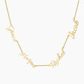 Multi Name Necklace