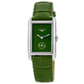 Longines DolceVita Quartz Green Dial Leather Strap Women's Watch L5.512.4.60.2