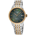Tissot Le Locle Automatic Green Dial Two-Tone Yellow Gold PVD Steel Men's Watch T006.407.22.093.00