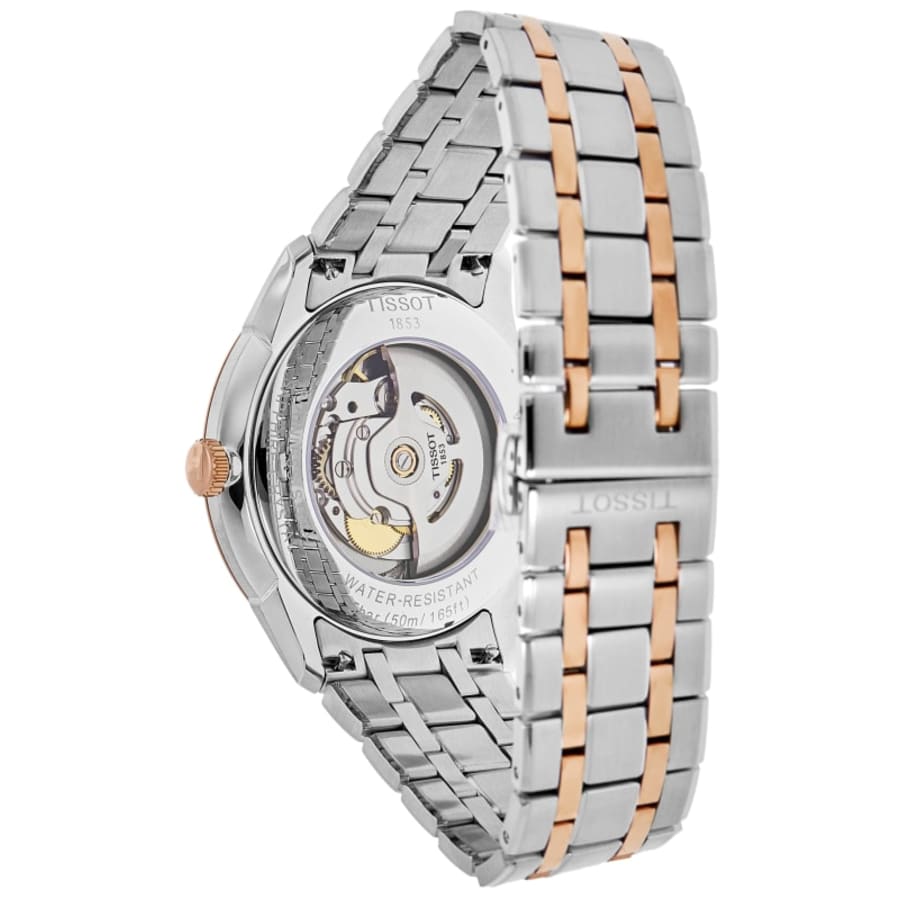 Tissot Chemin Des Tourelles Powermatic 80 42mm Automatic Silver Dial Two-Tone Stainless Steel Men's Watch T139.407.22.038.00