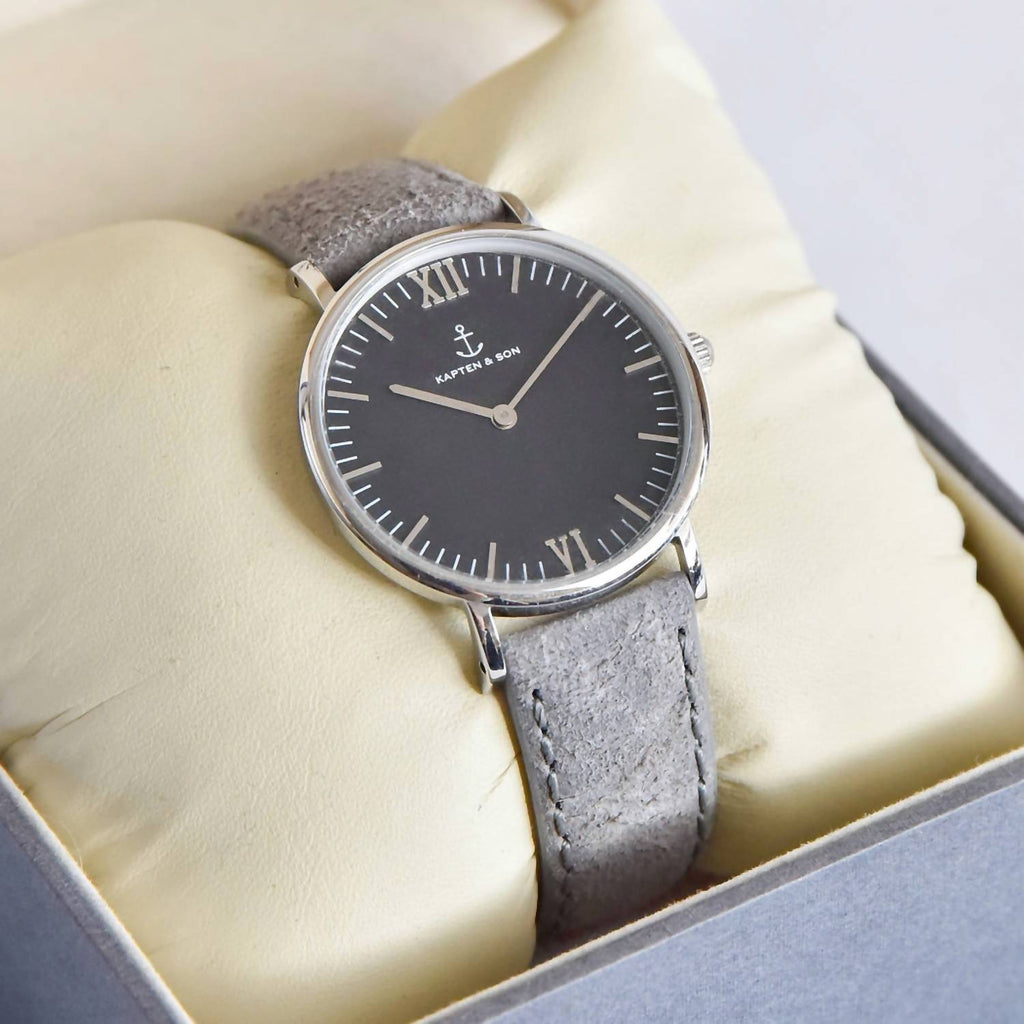 Unisex - Campina Watch In Grey/silver