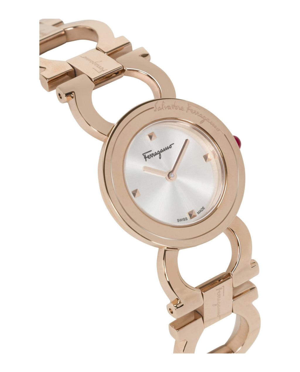 Double Gancini Bracelet Watch