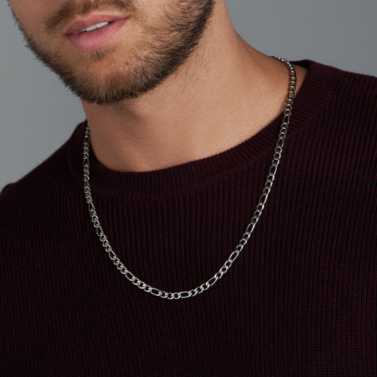 Figaro Chain (Silver) - 5mm