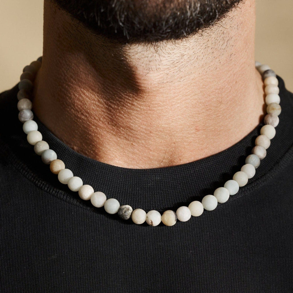 Ocean Beaded Necklace 8mm