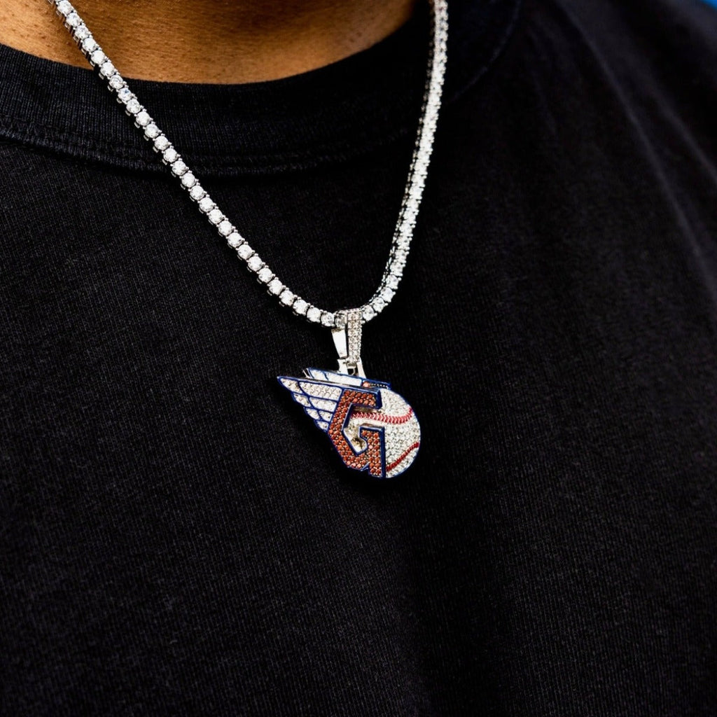 Cleveland Guardians Official MLB Logo Pendant