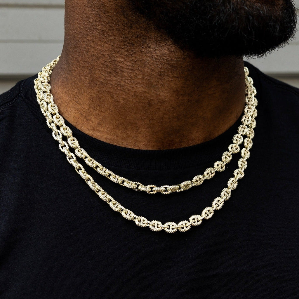 Micro Valentina Chain in Yellow Gold