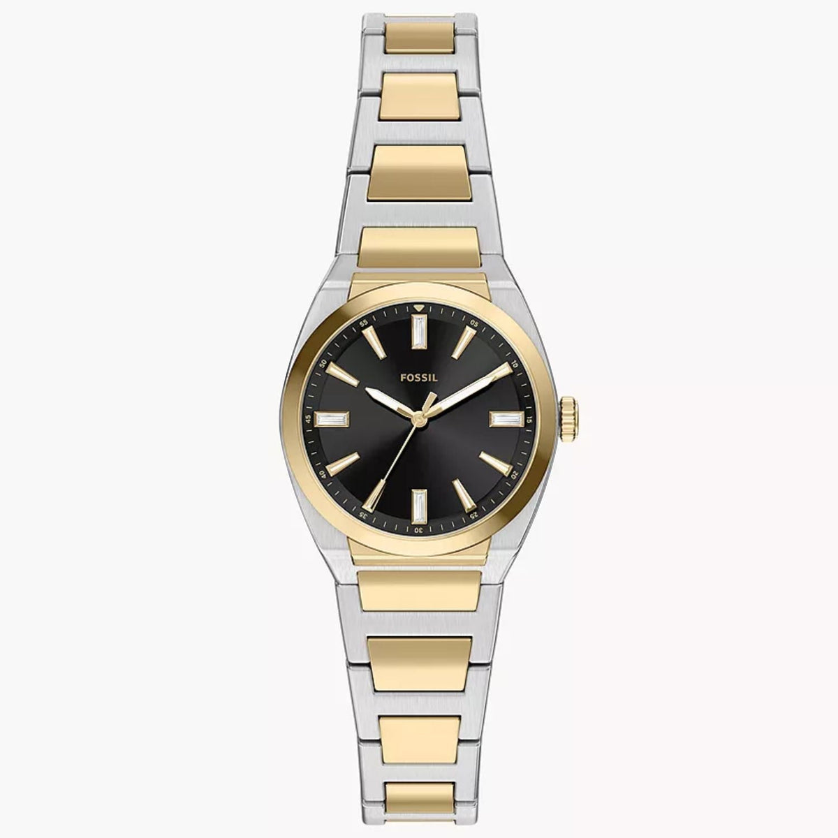 Fossil Women's Everett Black Dial Watch