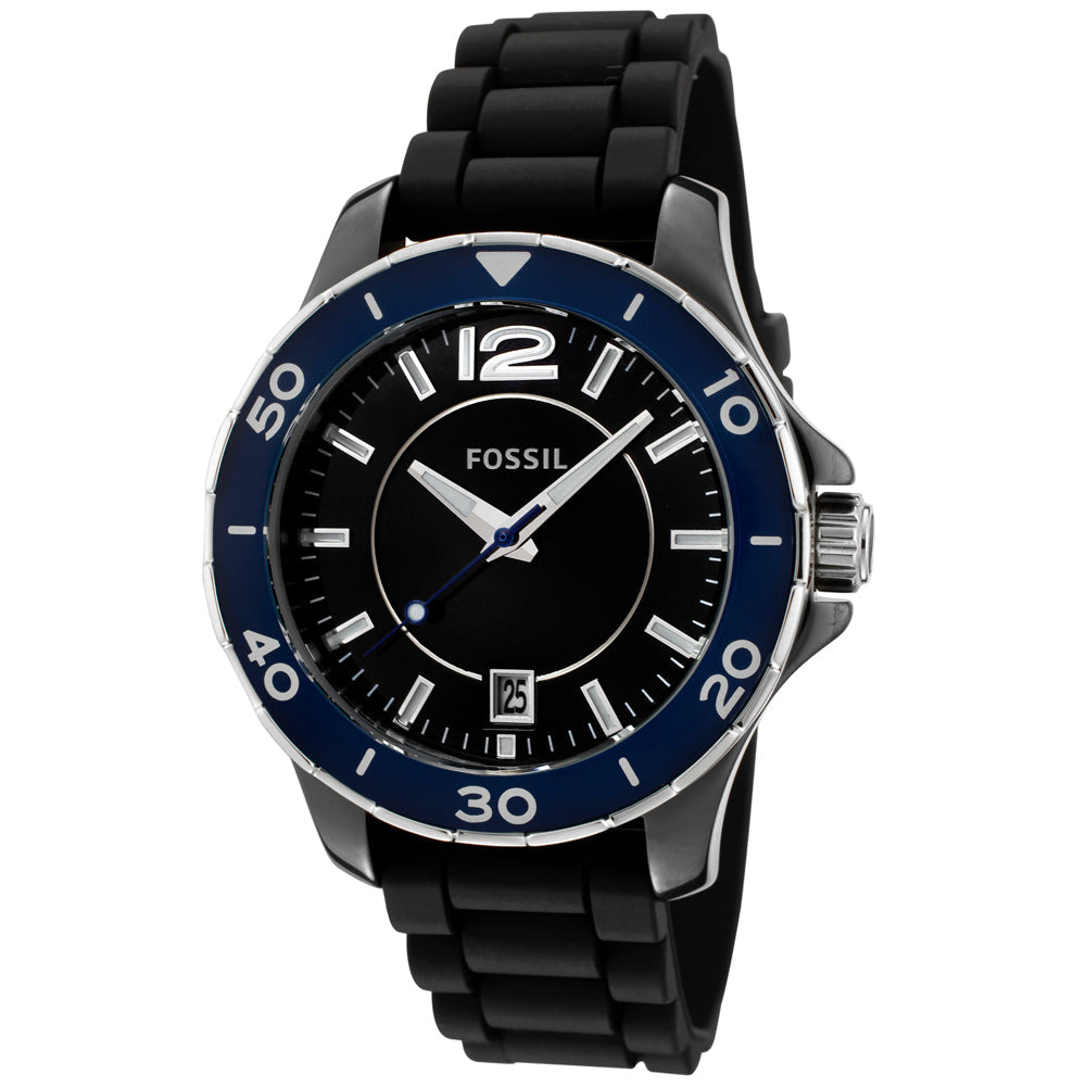 Fossil Women's Classic Black Dial Watch