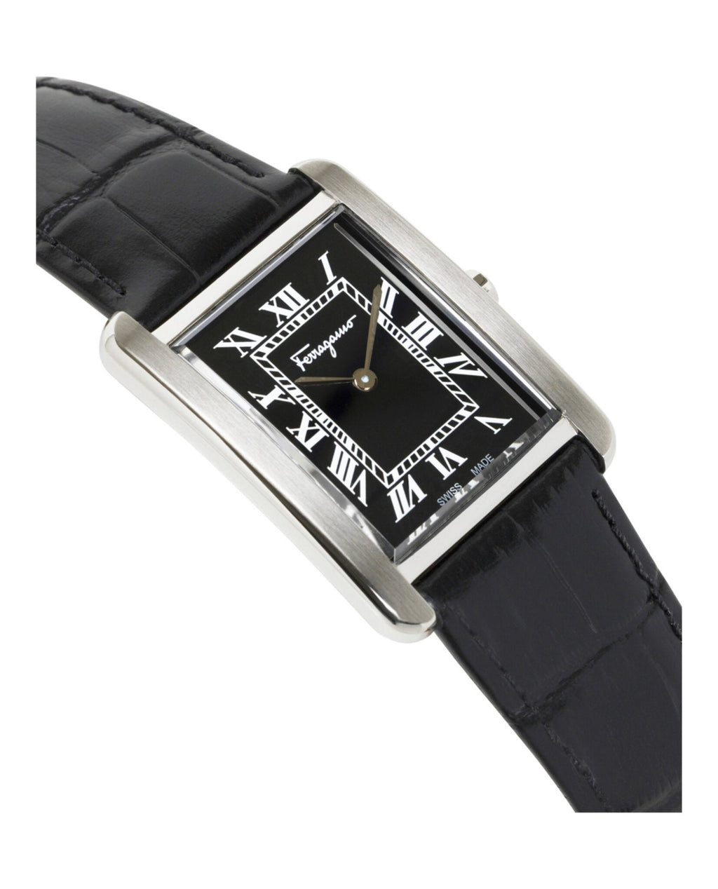 Ferragamo Portrait Leather Watch