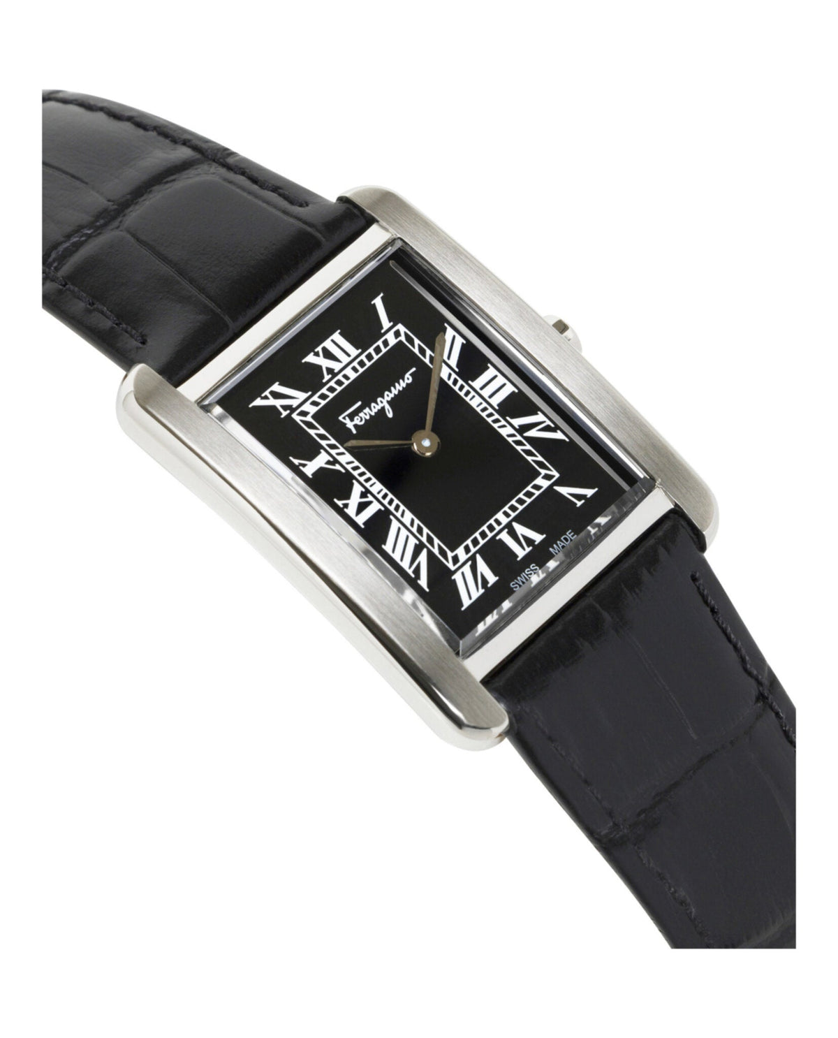 Ferragamo Portrait Leather Watch