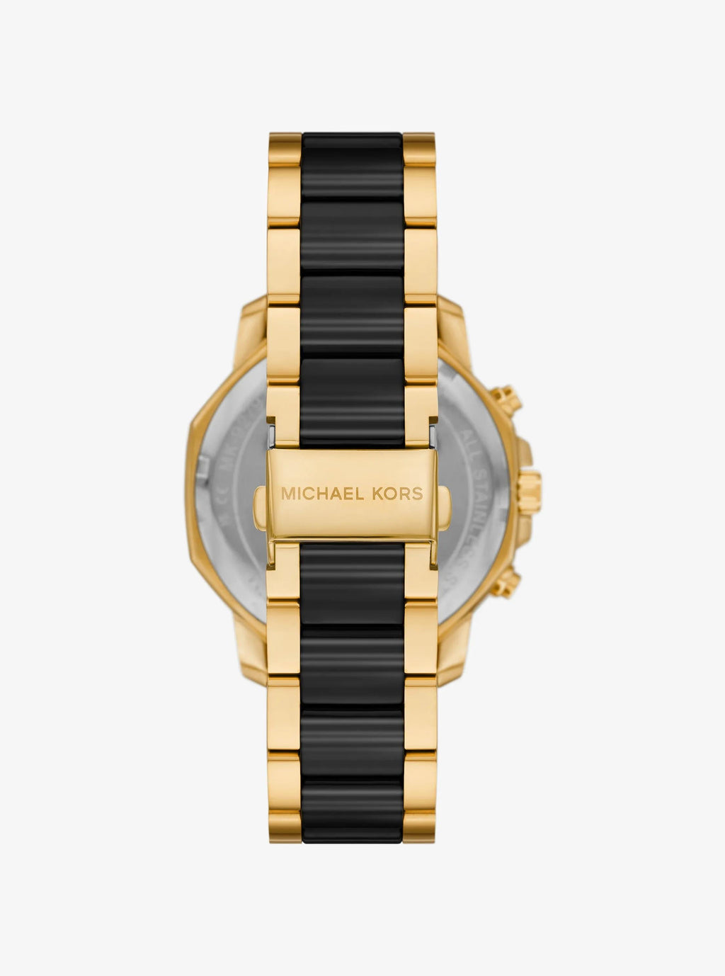 Oversized Prescott Gold-Tone and Ceramic Watch