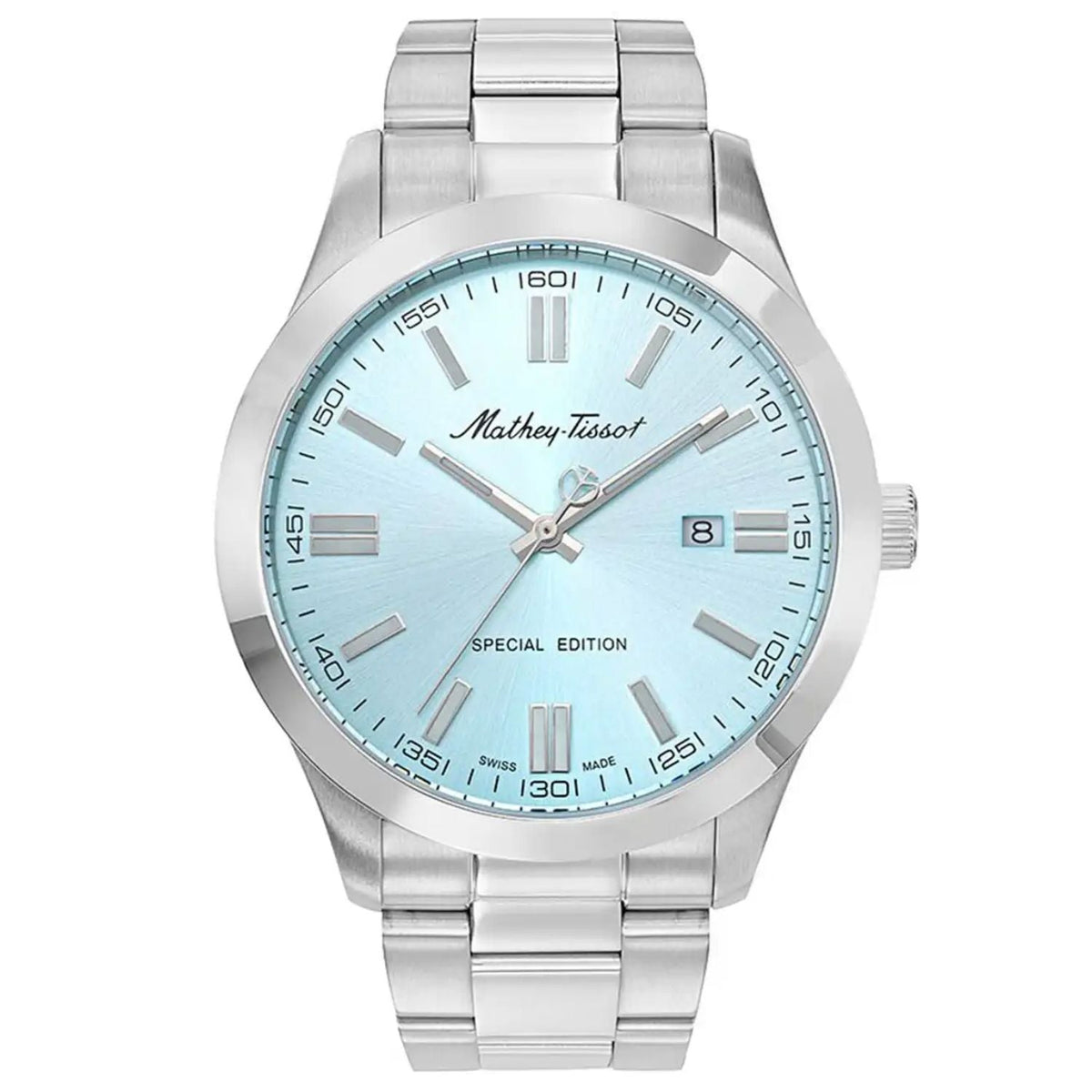 Mathey-Tissot Men's Mathy I Jumbo Blue Dial Watch