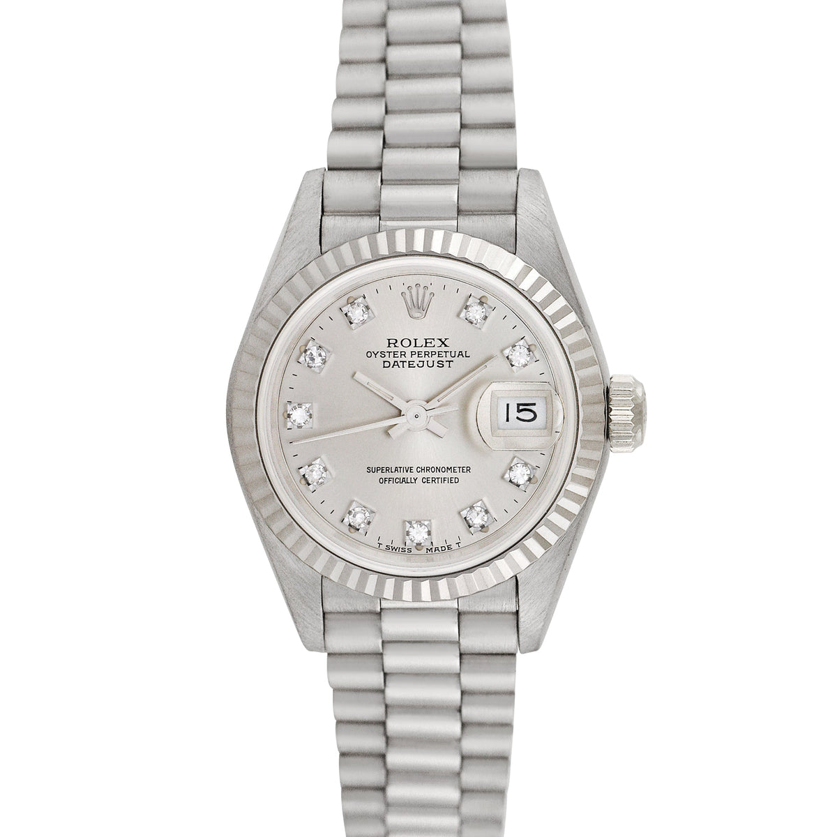Pre-owned Rolex Ladies President