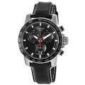 Tissot Supersport Chrono Black Dial Black Leather Strap Men's Watch T125.617.16.051.00