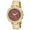 Christian Van Sant Women's Mirabella Orange Round 40mm