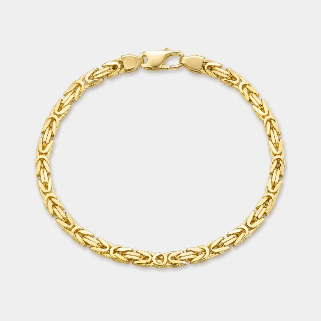 Byzantine Bracelet (Gold) - 6mm