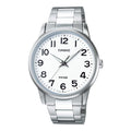 Casio Women’s Silver Stainless Steel Bracelet Watch - LTP-1303D-7BV