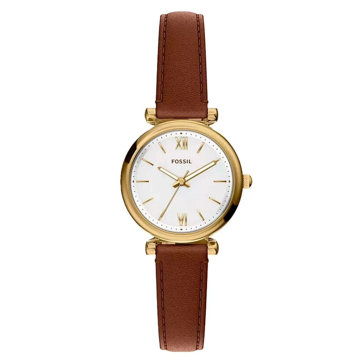 Fossil Women's Carlie White Dial Watch