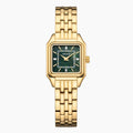 DORADO Satin Square Watch - Green