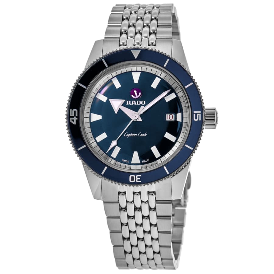 Rado Captain Cook Automatic Steel Blue Dial Men's Watch R32505203