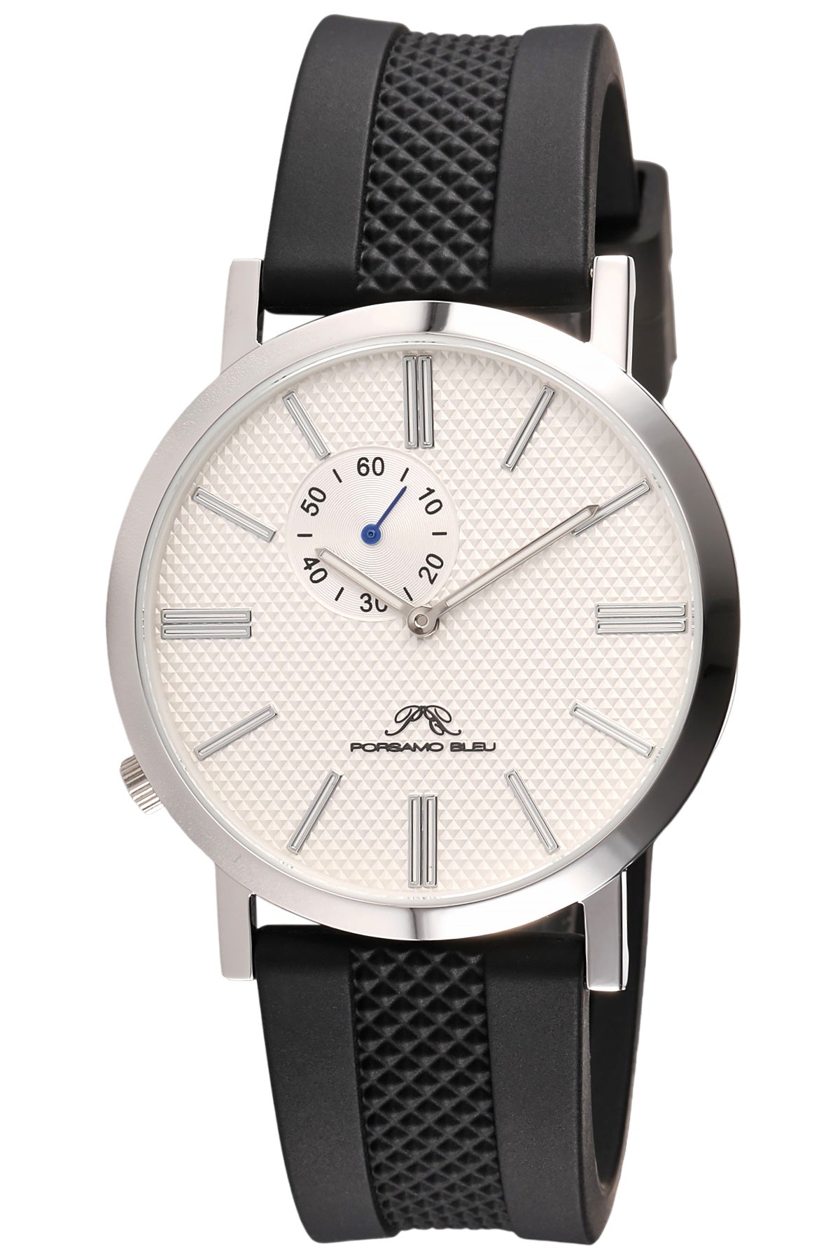 Porsamo Bleu Men's Bennett Silicone Band Watch 1461ABER