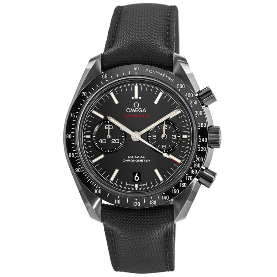Omega Speedmaster Dark Side of the Moon Chronograph Black Dial Nylon Strap Men's Watch 311.92.44.51.01.007