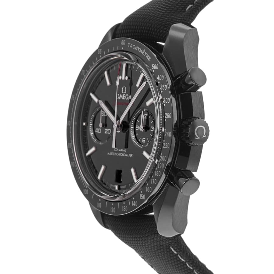 Omega Speedmaster Dark Side of the Moon Chronograph Automatic Black Dial Fabric Strap Men's Watch 310.92.44.51.01.002