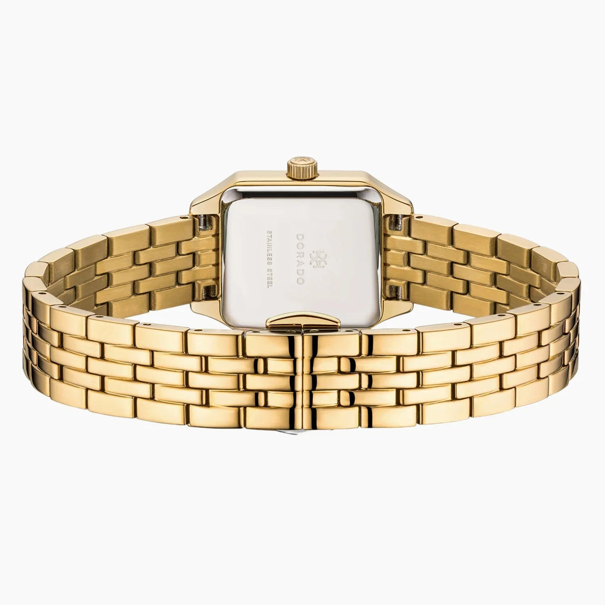 DORADO Satin Square Watch - Green