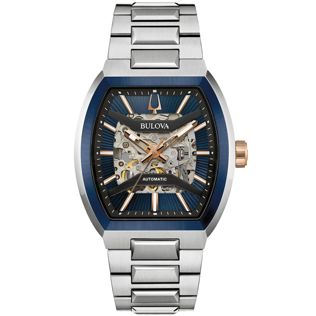 Bulova Men's Maquina Blue Dial Watch