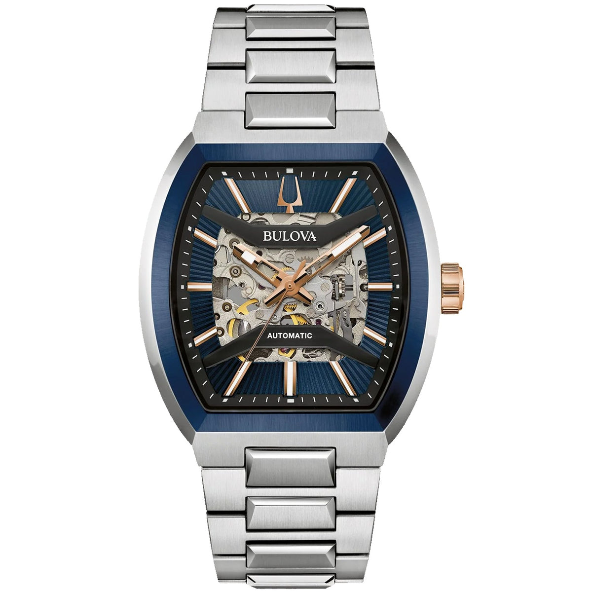 Bulova Men's Maquina Blue Dial Watch
