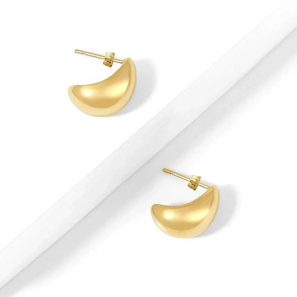 Dome Drop Earrings