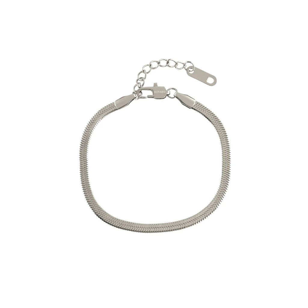 Herringbone Anklet - 3mm